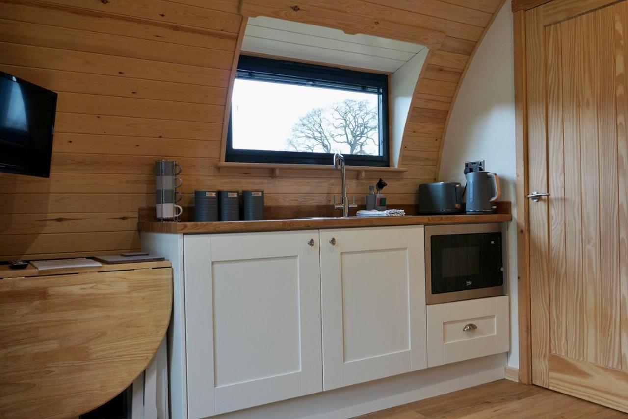 Habberley Glamping Pods Hotell Shrewsbury Exteriör bild